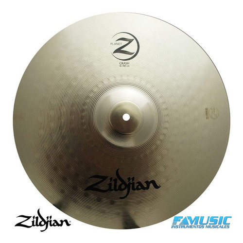 Set De Platillos Zildjian Plz1316 Hi Hat 13 + Crash 16