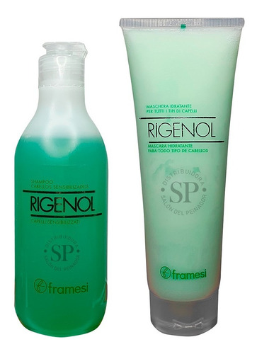 Kit Framesi Rigenol Hidratación Shampoo + Máscara X250ml