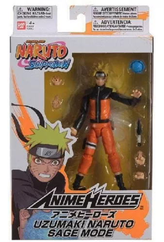 Naruto Boneco Articulado Bandai Personagem Naruto Uzumaki