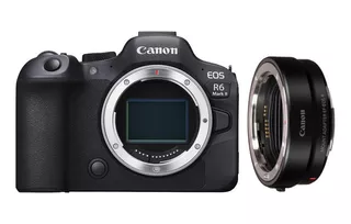 Câmera Canon R6 Mark Ii + Adaptador Canon Ef-eos R Com Nf-e