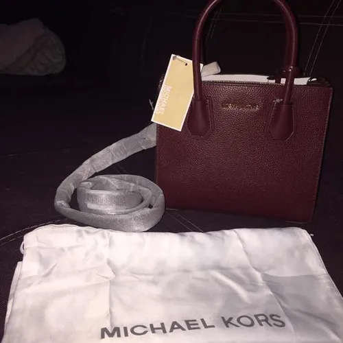 Bolsa michael kors color vino sale