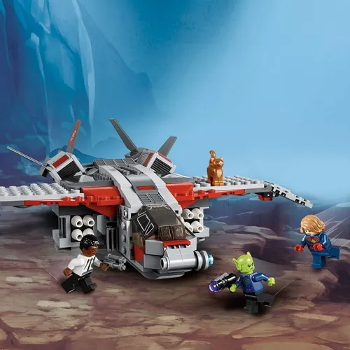Lego Marvel 76127 Capitana Marvel Y Skrull Attack Original