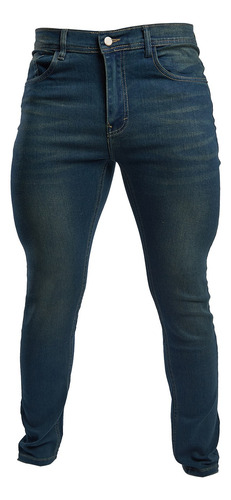 Pantalon De Mezclilla Para Hombre Jeans Stretch Chb Casual