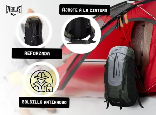 Funda Mochila Montaña Y Trekking Impermeable Reforzada 70 A 100