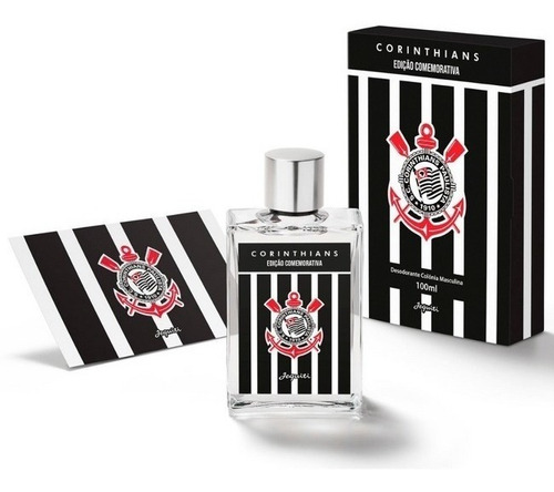 Estojo Corinthians Desodorante Colônia 100 Ml Jequiti