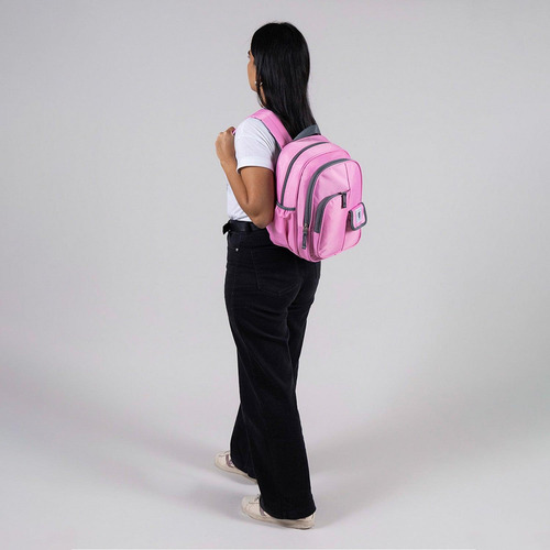Mochila Chica 1818 Para Mujer Petit Rosa