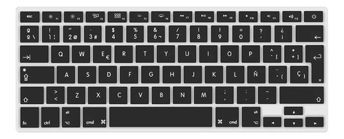 Funda Protectora Teclado Macbook Pro Air Silicona Español