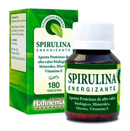 Spirulina - Energizante Natural (180 Tabletas)