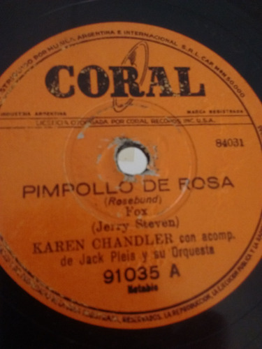Karen Chandler Jack Pleis Disco Pasta Coral 91035 C24