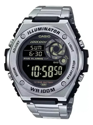 Reloj Casio Mwd-100hd-1bv 100m Sumergible Original
