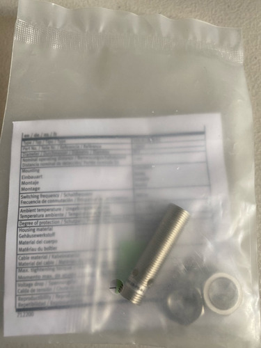 Sensor De Proximidad Sien-m12b-ps-s-l 150403
