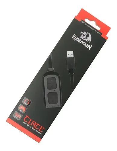 Placa De Som Profissional Usb Circe Ha100 Redragon