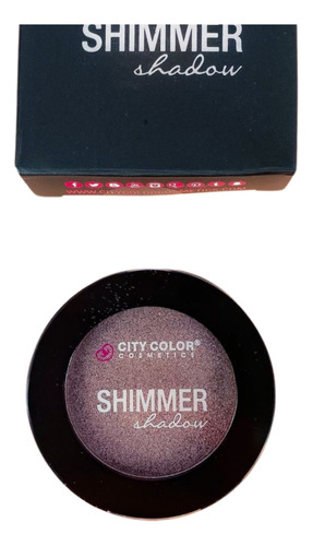 Sombra De Ojos City Color Shimmer Shadow Café: All  Eyes On 