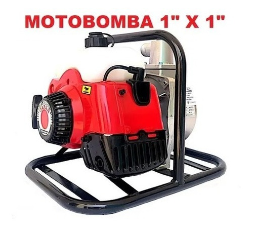 Motobomba Bomba De Agua Gasolina 1x1 Motor 2 Tiempos 2hp Sdc