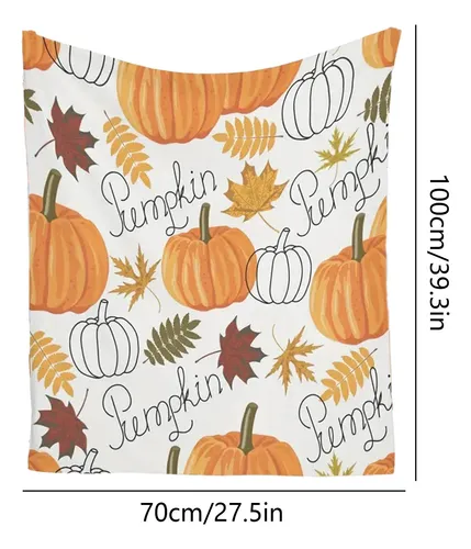 Manta E Para Halloween Con Precio De Acción De Gracias Maple