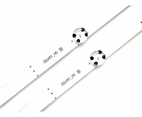 // Kit 2 Tiras Leds 32lh510b / 32lh510 Aluminio Reforzado