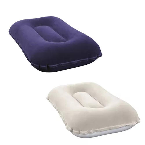 Bestway Colchón Inflable 2 Plazas + 2 Almohadas + Inflador 