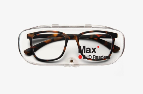 Lentes Marcab+d Modelo Max Reader - Matt Tortoise +1.00