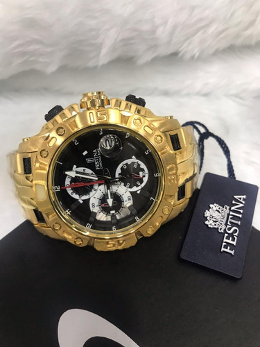Relógio F1345 Festina Bike Tour Linha Dourado Outlet