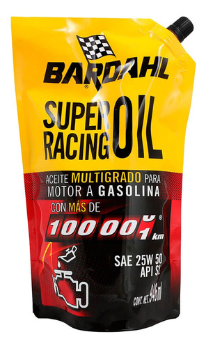 Aceite Para Motor Multigrado Bardahl 25w50 100 Mil Km