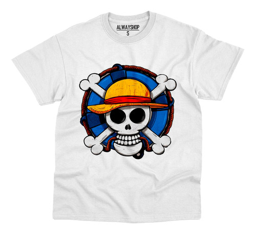 Playera  One Piece Logo M1 - Caballero Dama Niño Y Xxl