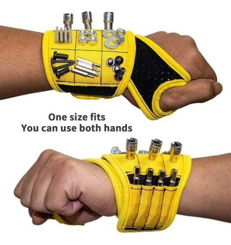 Pulsera Magnética Con Imanes Superfuertes Para Tornillos, Cl