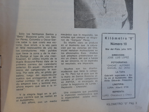 Revistas Automovilismo Fierros, Mar Del Plata (Usado)