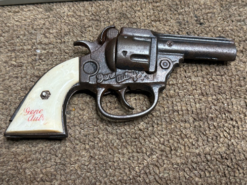 Revolver De Juguete Gene Autry A Cebitas Envío Gratis!! Negro (Usado)