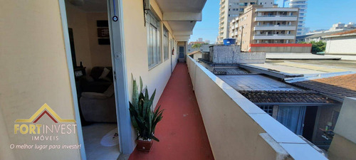 Imagem 11 de 18 de Apartamento Com 2 Dormitórios À Venda, 51 M² Por R$ 205.000,00 - Canto Do Forte - Praia Grande/sp - Ap3675