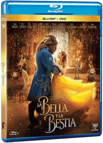 La Bella Y La Bestia Blu Ray + Dvd Pelicula Nuevo 