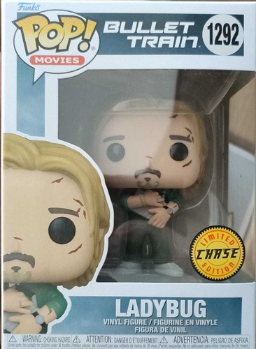 Funko Pop! Movies Bullet Train #1292: Ladybug Chase (Usado)