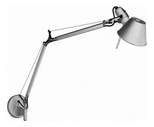 Aplique Pared Tolomeo Grande E27 Con Interruptor