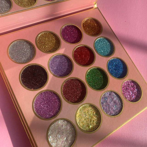 Paleta De Sombras Glitter