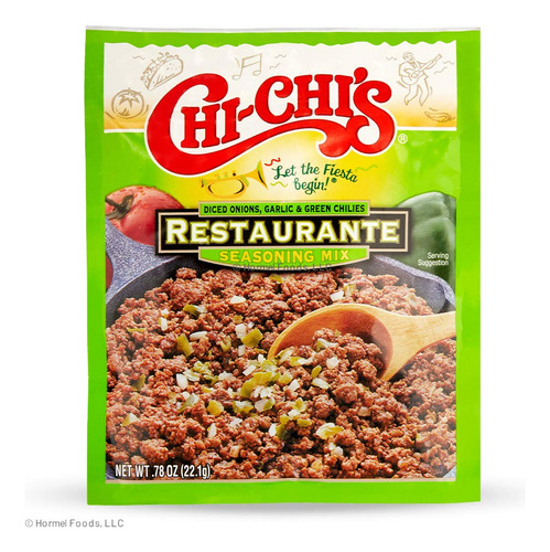 Chi Chi's Fiesta Restaurante Mezcla De Condimentos, 0.78 Oz 