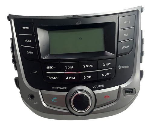 Som Automotivo Hyundai Hb20 Com Usb E Bluetooth