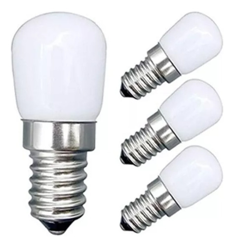 Foco Led Refri Nevera E12 E14 110/130v Potente 6500k