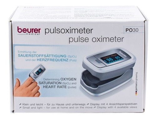 Beurer Po30 Oximetro De Pulso Saturometro Medicion Oxigeno