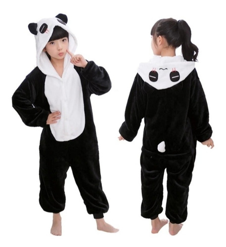 Pijama Kugurumi Felpa Niño/niña Oso Panda Kawaii 