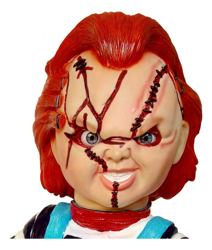 Figura Articulada Diabolica De Chucky Con Sonido Y Cuchillo (Usado)