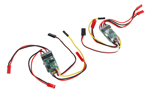 Esc Bidireccional De Doble Vía Cepillado Para Modelo Rc, 2 U