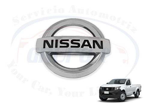 Emblema Np300 Logo Nissan Parrilla 2018 Al 2019