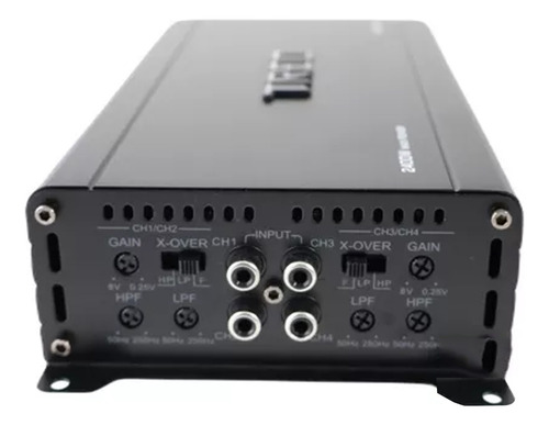 Amplificador 4 Canales Mini Clase D Full Range Treo Nanohd4