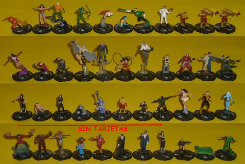 Ccc21 Heroclix Wonder Woman Flash Green Lantern Two-face (Usado)
