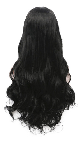 Centro De Cabello Largo Y Rizado K European And Wigs, Flequi