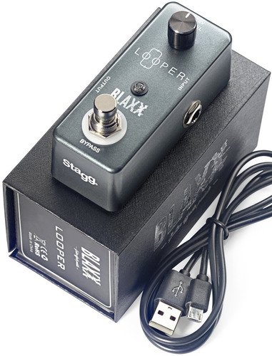 Pedal Looper Para Bajo O Guitarra Stagg Blaxx Bx Loop C/usb