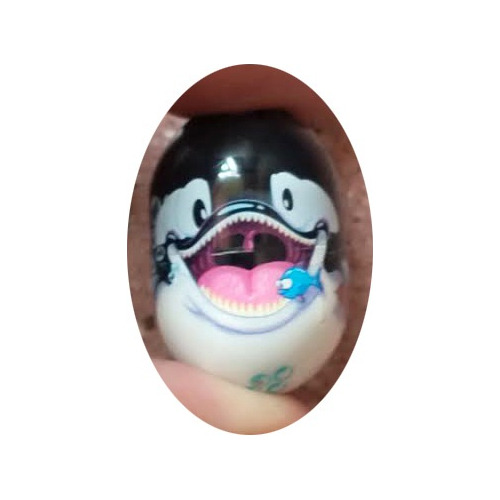 Figura Orca Mighty Beanz Bandai Killer Whale (Usado)