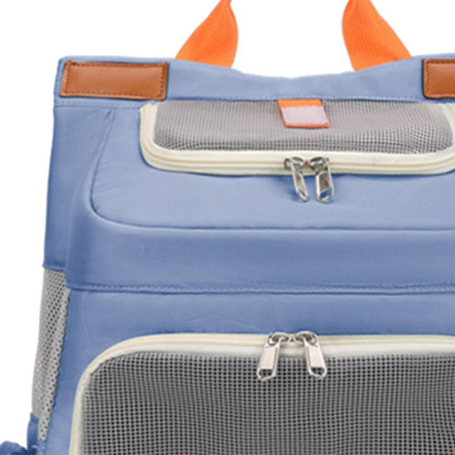 Mochila Para Perros, Bolsa De Viaje De Malla Transpirable De