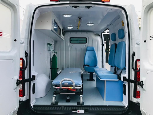 Imagem 6 de 13 de Renault Master Ambulância Suporte Básica L1h1