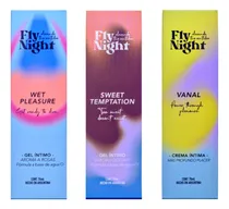 Comprar Fly Night Gel Lubricante 70ml Wet Pleasure + Sweet T + Vanal