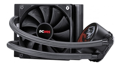 Imagem 1 de 6 de Water Cooler Sangue Frio 2 Pcyes 120mm Tdp 250w Amd/intel